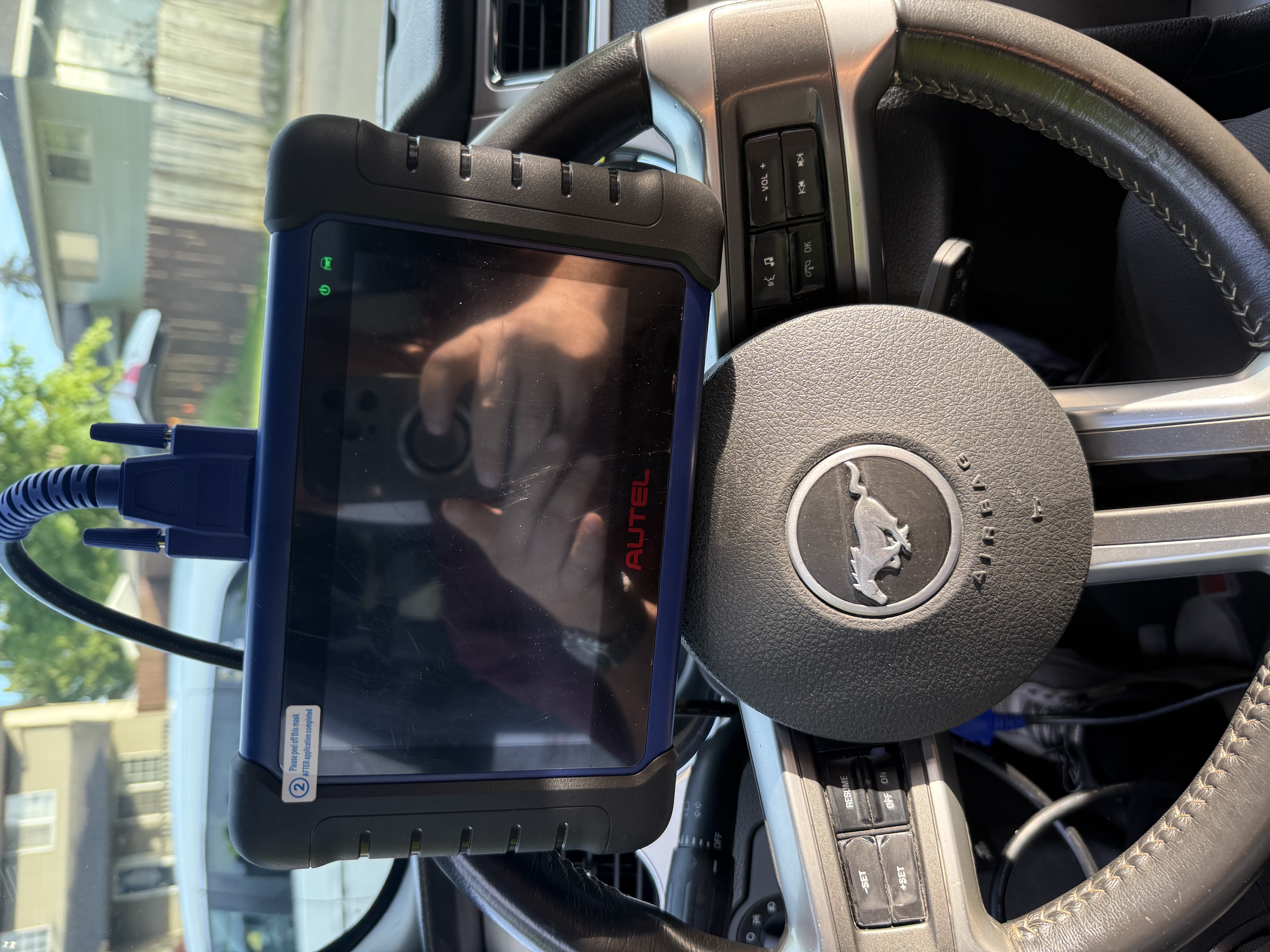 Autel on Ford Mustang
